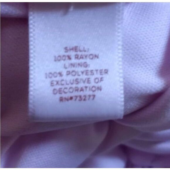 LC LAUREN CONRAD PINK, PURPLE, YELLOW FLORAL DRESS SZ.L/XL EUC. - Picture 6 of 7